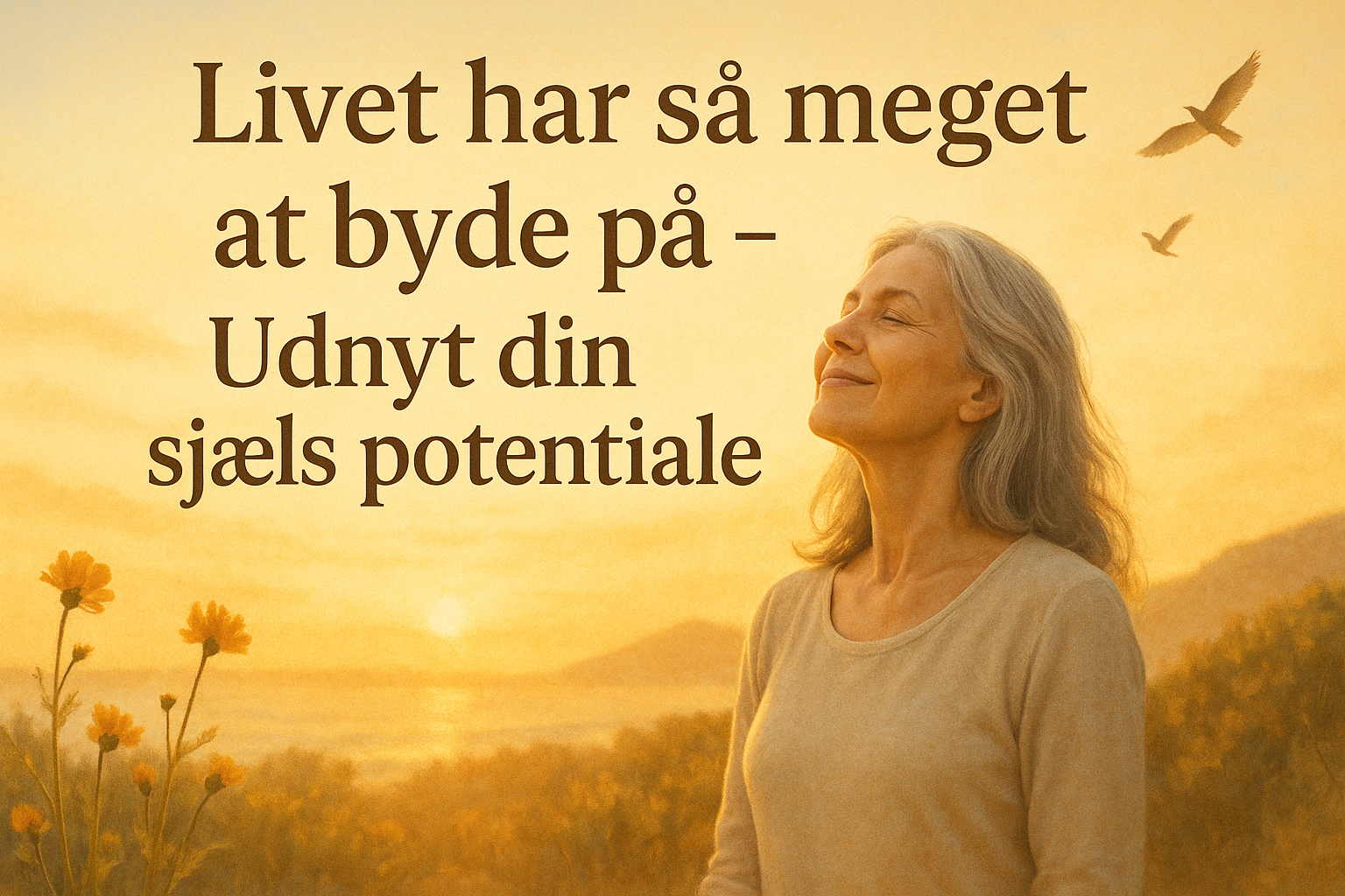 Vil du tilfølje teksten: Livet har så meget at byde på - Udnyt din sjæls potentiale
