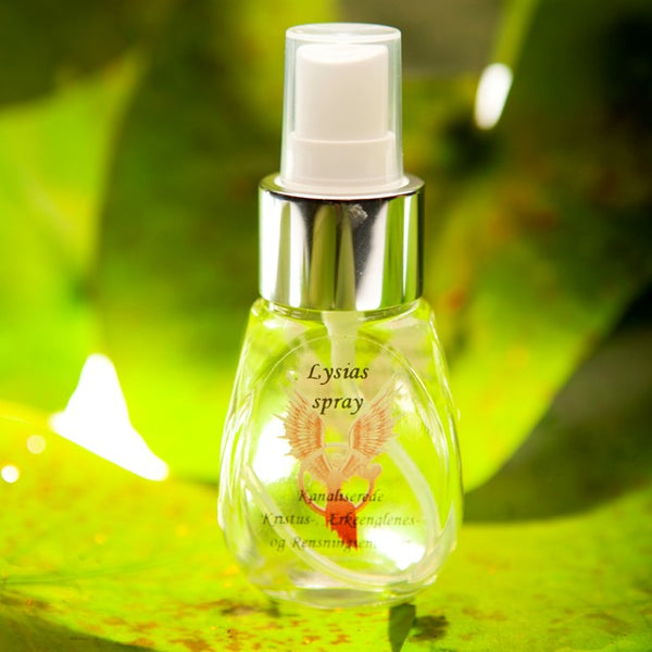 35 ml. Lysias Spray med lotusblomst i tom glasflaske med duft af Lotusblomst